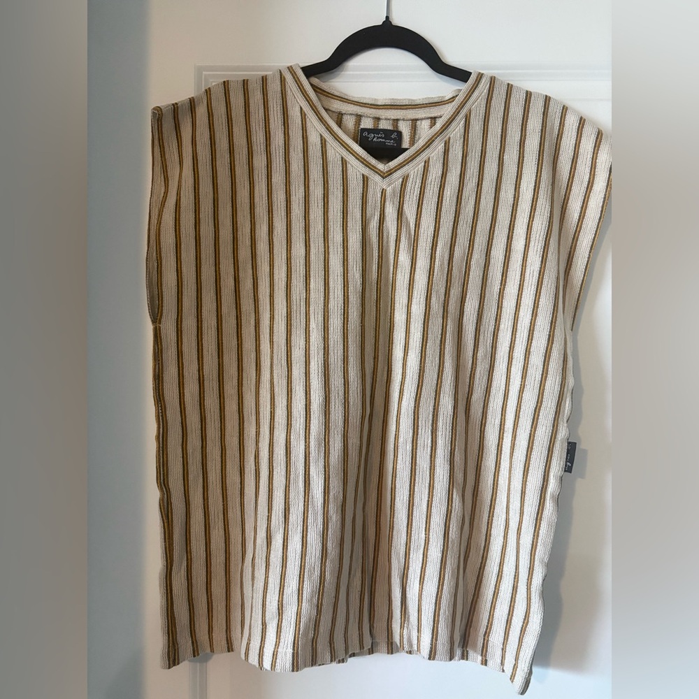 Striped Sleeveless Top